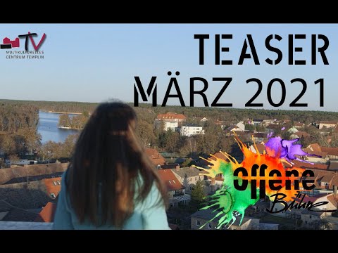 Teaser zur Offenen Bühne März 2021 MKC Templin