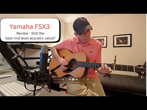 Mint Yamaha FSX3 Red Label Acoustic/Electric - Natural image 8