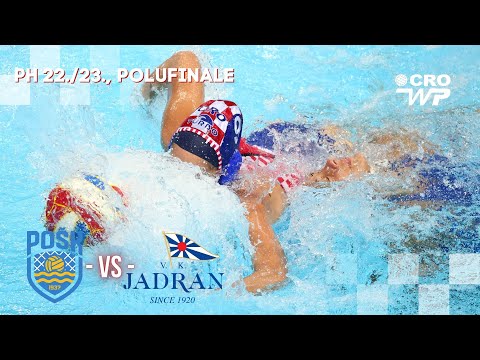 PH žene 22/23, polufinale - POŠK 1937 vs VK Jadran