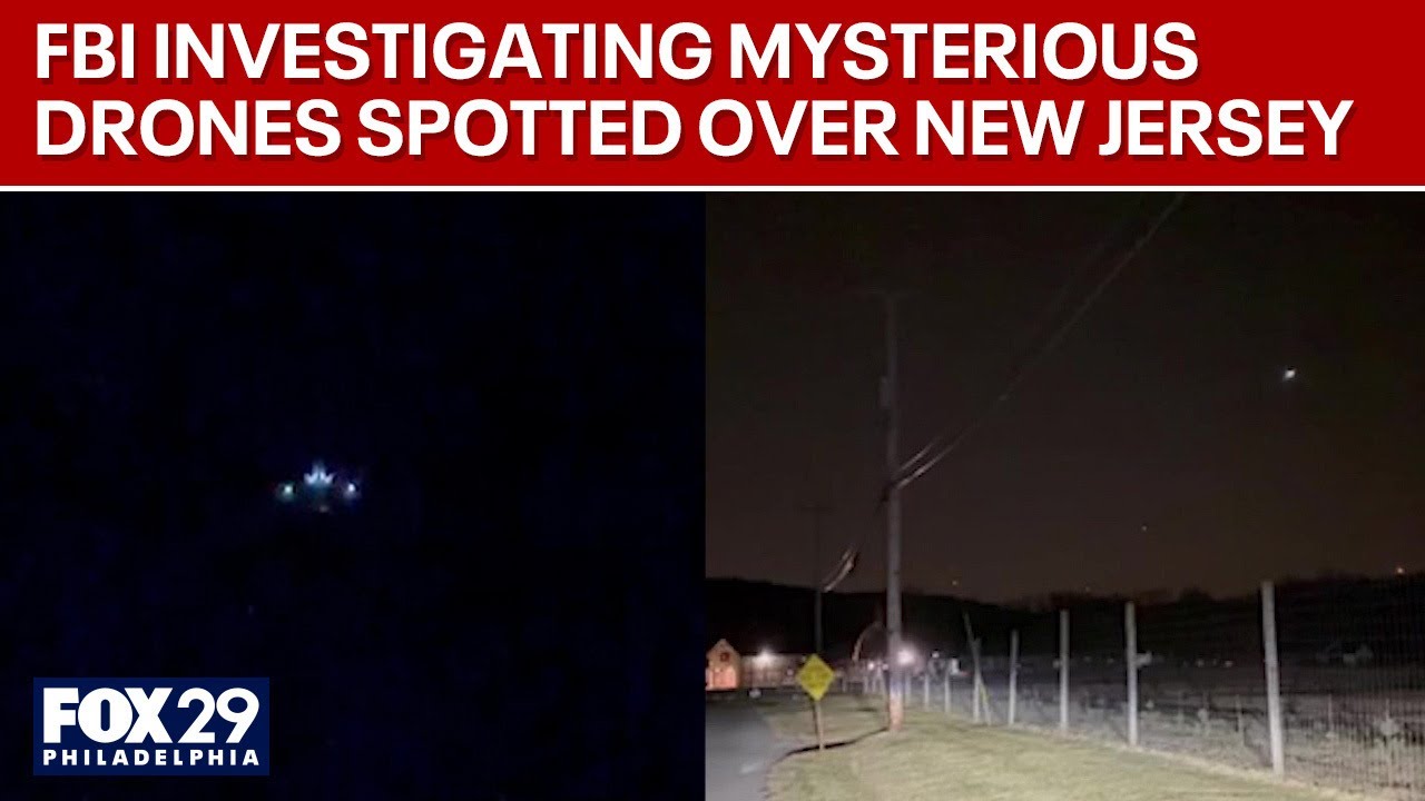 FBI investigating mysterious drone sightings in New Jersey