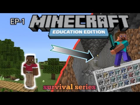 EPIC Minecraft PE Survival Series Episode 1 - Don't Miss Out! #MCPE