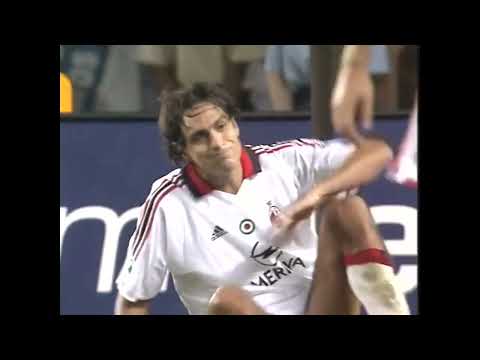 Paolo Maldini and Alessandro Nesta Bossing FC Porto in the 2003 Super Cup