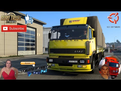 Euro Truck Simulator 2 (1.44 Beta) Liaz 300s version DBF Chassis Test + DLC's & Mods