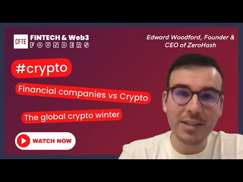 (with Edward Woodford, Founder & CEO of Zerohash) | Web3