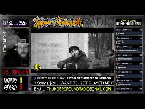 [#HIPHOPRADIO] - ThunderGround Radio #265