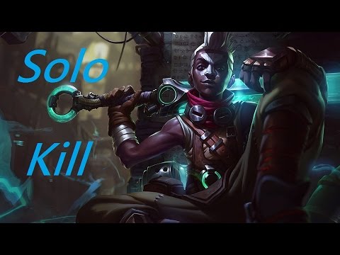 LOL Ekko vs Syndra First Blood Solo Kill