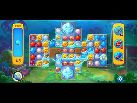 Fishdom level 9200 no boosters フィッシュダム