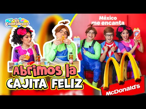 Los Compañeros y Meme van a McDonald’s | Meme roba cajita feliz | La compañera se pelea en McDonalds