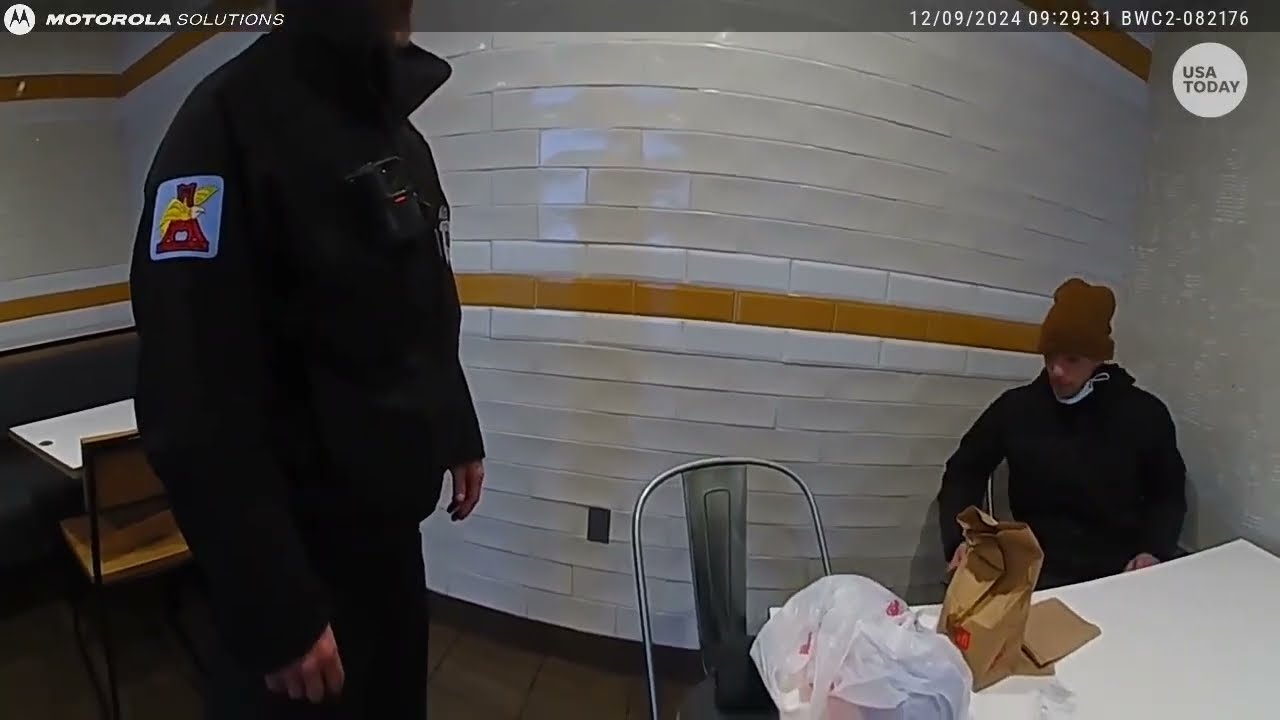 New Mangione bodycam footage shows moments before arrest at McDonalds as pretrial hearings continue
