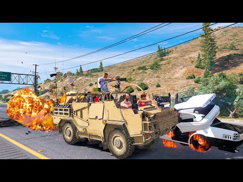 GTA 5 INAPPROPRIATE JACKAL MWMIK HIGH SPEED CRASHES - SUPER CINEMATIC PICTURE WITH SLOW MO ep.62