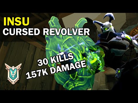 30 Kills 157K Damage ínsu Androxus Paladins Competitive (Master) CURSED REVOLVER