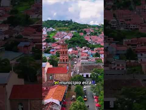 Curití Santander visto desde el cielo 🌄 | Recorrido aéreo 4K por los paisajes  colombiano
