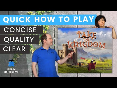 Take the Kingdom Board Game - Quick How to Play