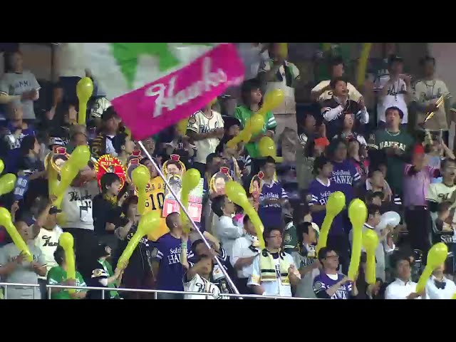 7回表 ホークスのラッキーセブンの攻撃前に南海ホークスの応援歌!! 2014/5/16 Bs-H