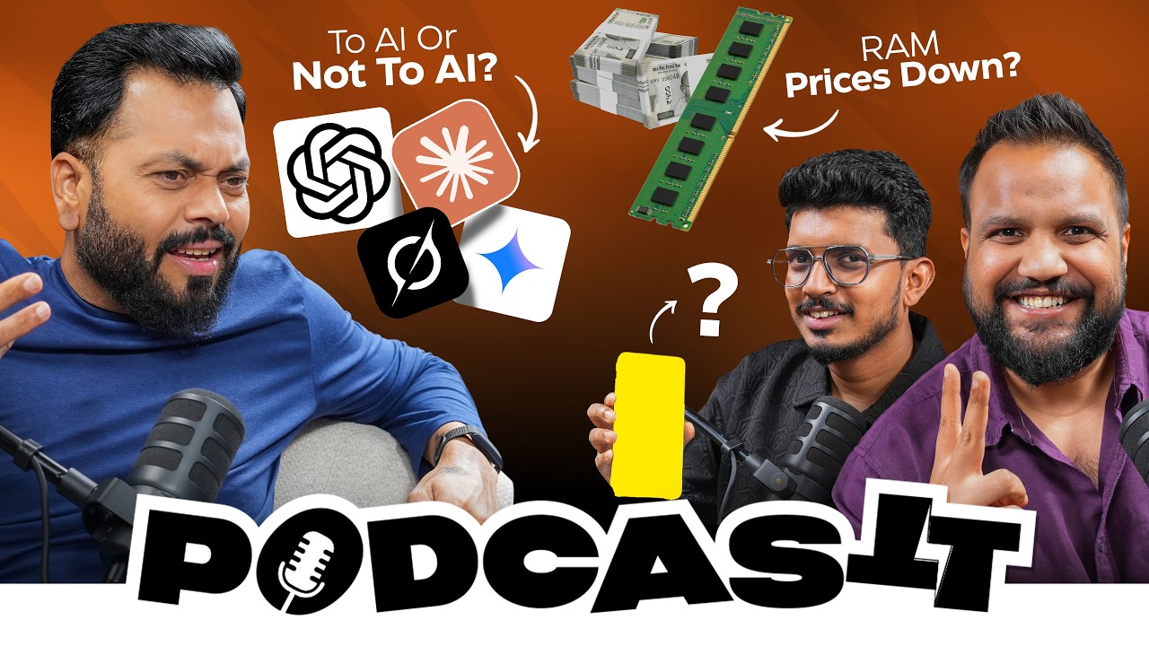 Brand Vs Creators, RAM Prices Down?, X300 Ultra VS Find X9 Ultra, Airtel 5G, Opus 4.8 | #PodcasTT🎙️
