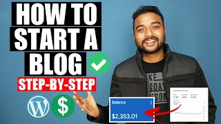 How to START a Money Making Blog on Wordpress (2021) - Blog Kaise Banaye Step By Step Guide in Hindi