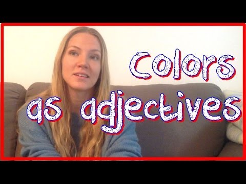 Norwegian Language: Colors Adjectieves 2.0