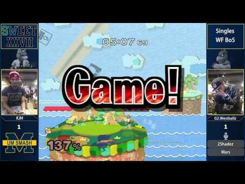 SWEET 27 - G2.Westballz (Falco) vs KJH (Fox) - SSBM WF