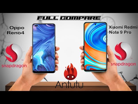 Oppo Reno4 Vs Xiaomi Redmi Note 9 Pro Full Comparison || Witch AnTuTU || Gadget Lool