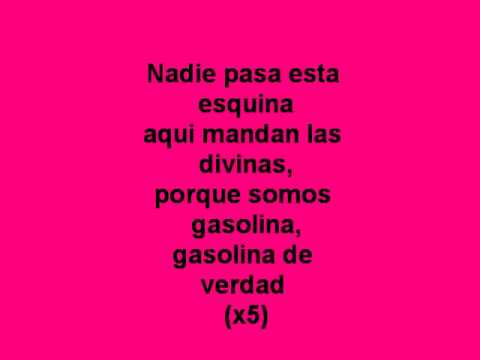 Gasolina-Las Divinas Lyrics