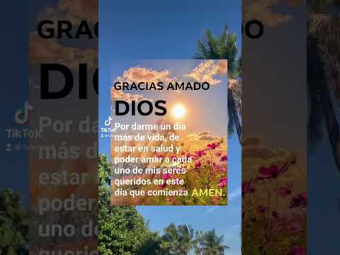 Gracias Dios por un nuevo día ☀️#oraciondelamañana #shorts
