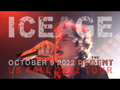 Iceage "Hurrah" @ The Regent Theater Los Angeles CA 10-09-2022
