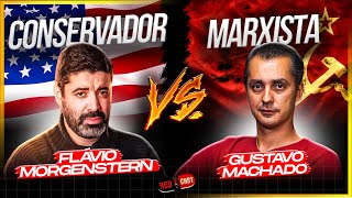 DEBATE: FLÁVIO MORGENSTERN e GUSTAVO MACHADO - CONSERVADOR vs MARXISTA - REDCAST