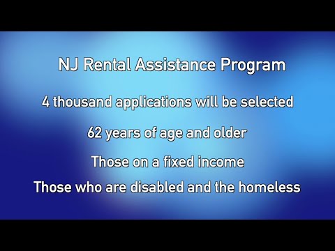 NJ Rental Assistance Program