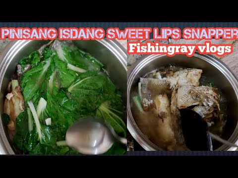 Pinisang Isdang Sweet Lips // Vlogs do Fishingray