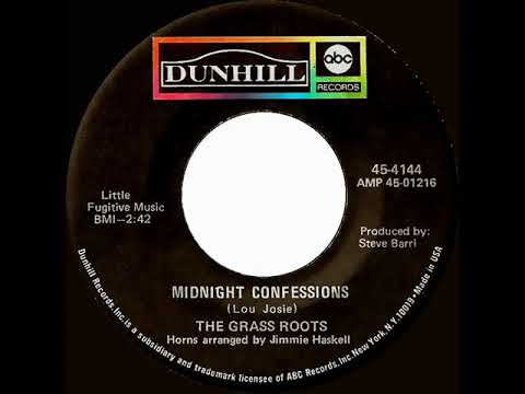 1968 HITS ARCHIVE: Midnight Confessions - Grass Roots (mono 45)