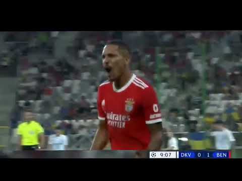 Dynamo kyiv Vs Benfica 0-2 // Playoff UCL