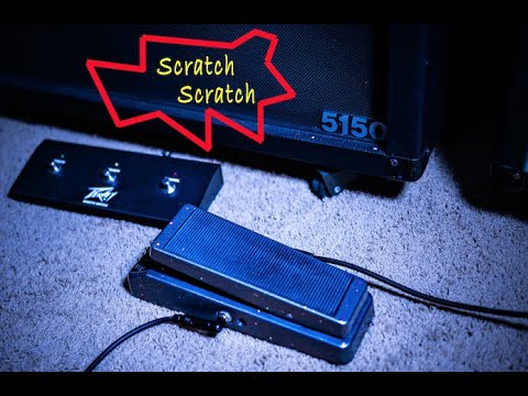 Scratchy Wah Pedal Fix