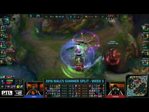 Apex vs Phoenix1 Highlights, Game 2 NA LCS Week 5 Day 3 Summer 2016   APX vs P1 G2