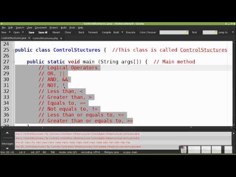 Cover For Control structures of Java and PHP Part 5 Video 0024