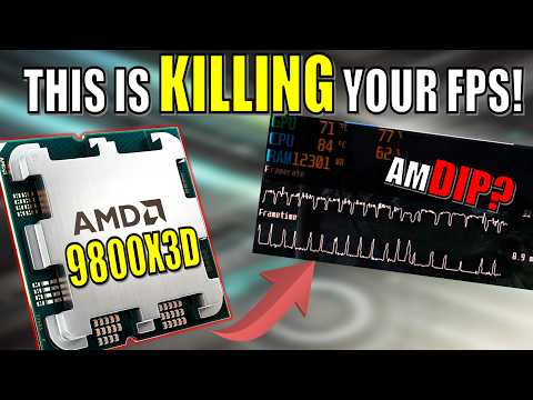This Drove Me INSANE! 😵‍💫 9800X3D Stuttering & FPS DIPS Explained! (MSI Afterburner Power)