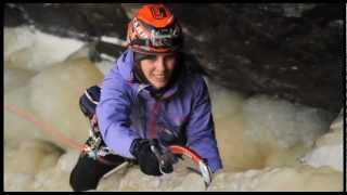 preview picture of video 'Cecilia Buil en Lipton ice, Rjukan.'