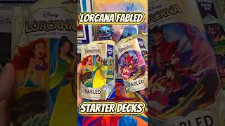 👀 ¿Cuál es mejor? Princesas o Goofy en Lorcana Fabled Starter Decks