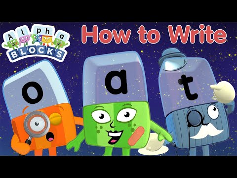如何說和寫字母 | 學習拼音 | @Alphablocks (How to say and write letters | Learn Phonics | @Alphablocks)