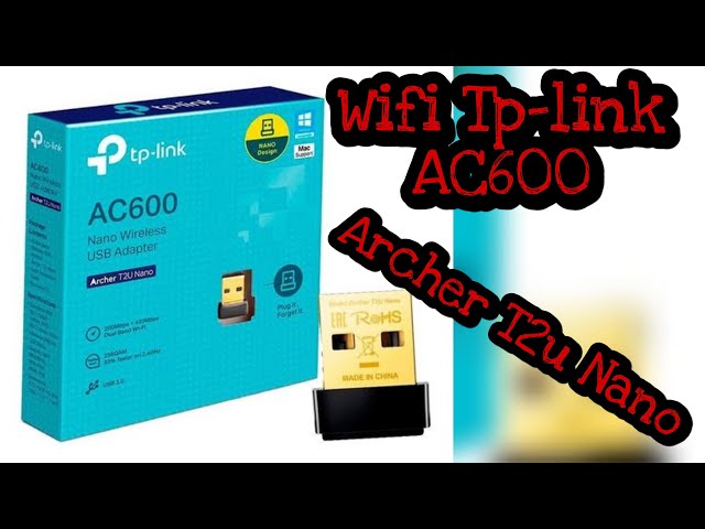 Vídeo relacionado con TP-Link UB600 - Adaptador WiFi USB, Bluetooth 6.0, Nano, para PC