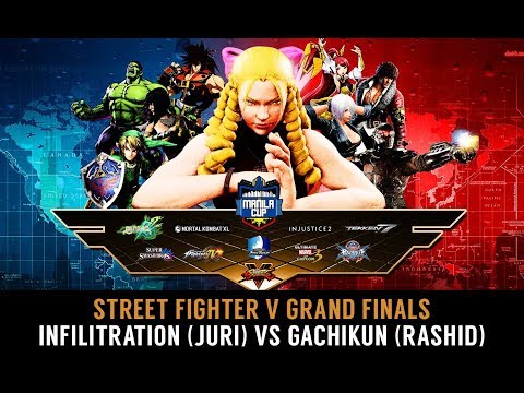GRAND FINAL: Infiltration (Juri) vs Gachikun (Rashid) - Manila Cup 2017 - Street Fighter V