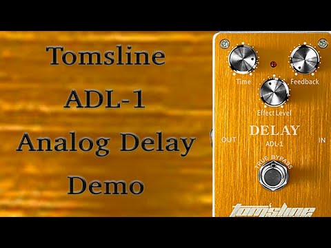 Демонстрация педали эффектов Tomsline ADL-1 Delay