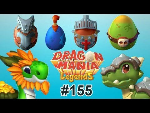 Hatching Paladin, Genie, Assassin, Crusader and Goblin Dragons! - Dragon Mania Legends #155