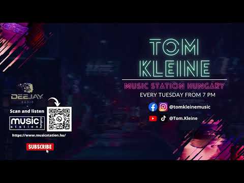 Tom Kleine - Music Station Hungary Radio Techno Livemix 2023.08.08 [Melodic / Progressive]