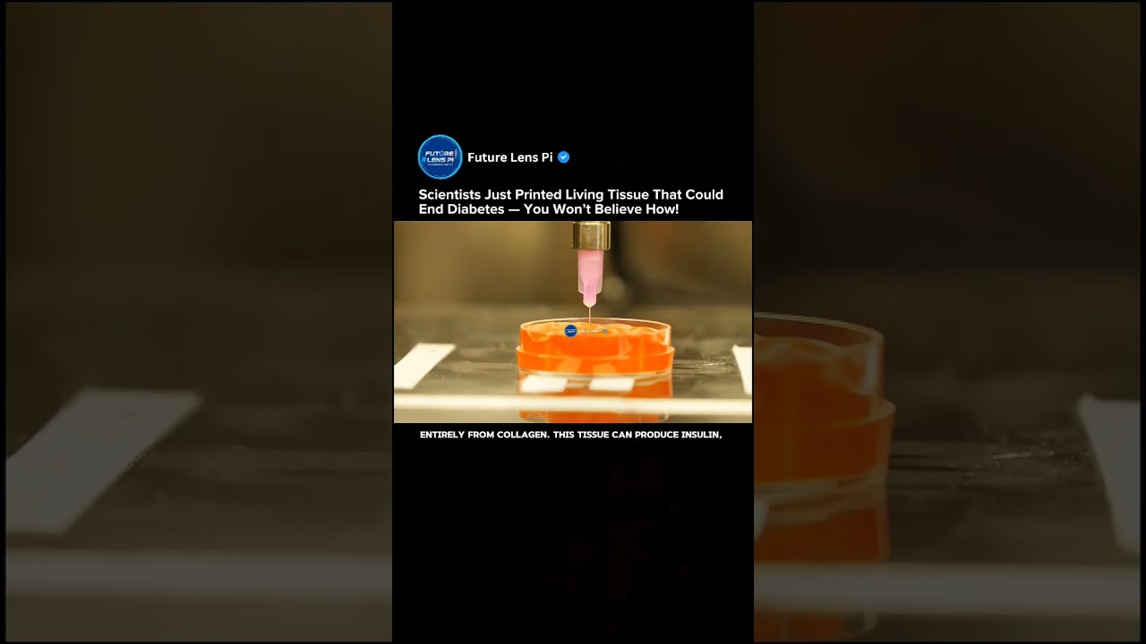3D Bioprinted Living Tissues Could Cure Diabetes | Breakthrough by Carnegie Mellon Scientists #tech