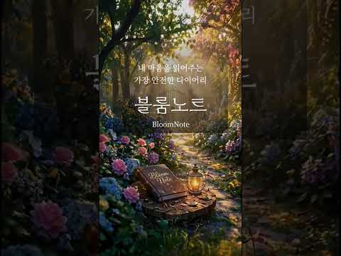 블룸노트 - 메모 노트, 다이어리, 감정일기 video thumbnail
