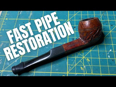 Restore a Pipe in 2 Minutes - Easy Basic Estate Pipe Restoration