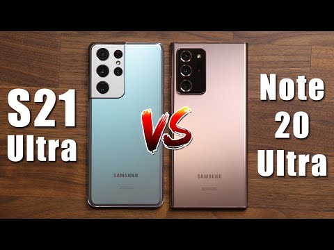 Galaxy S21 Ultra vs Galaxy Note 20 Ultra - Full Comparison