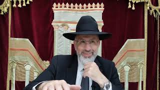 Le Rabbi sur la Aftara de Néhamou Réfoua chéléma pour Maggy Messaouda bat Esther Tita