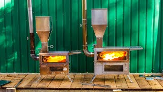 Hori 5 wood Pellet Stove For Hot Tent Camping 