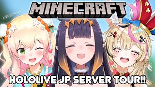 Thumbnail for 【Minecraft】 Hololive JP Server Tour with Nene and Polka!! ♥♥♥ (1:59:58)